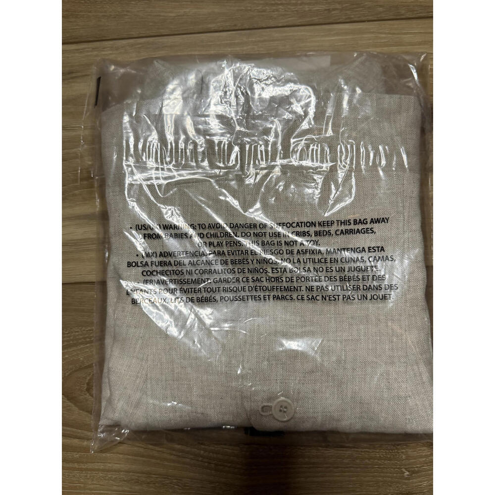 NWT! Reformation Anita Linen Vest in Oatmeal Size 2 - Picture 6 of 6